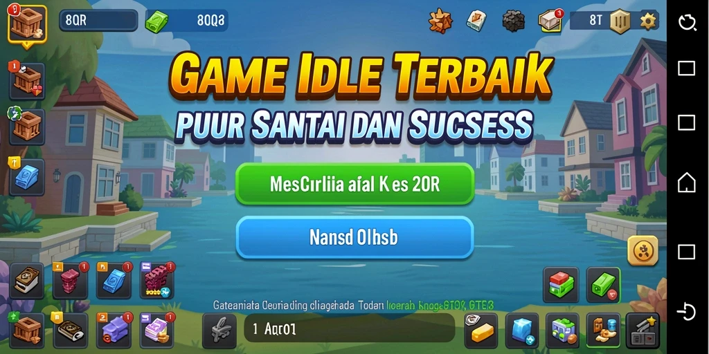 Gameplay menarik dan santai dari 8QR yang memanjakan pemain.