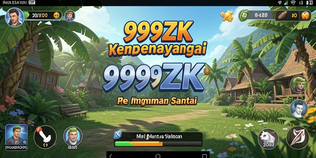 Tangkapan layar gameplay menarik dari 999ZK.