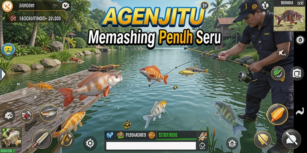 Tangkapan ikan yang menakjubkan di AGENJITU.