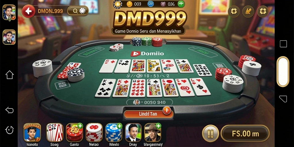 Tampilan gameplay DMD999 yang seru dan interaktif.