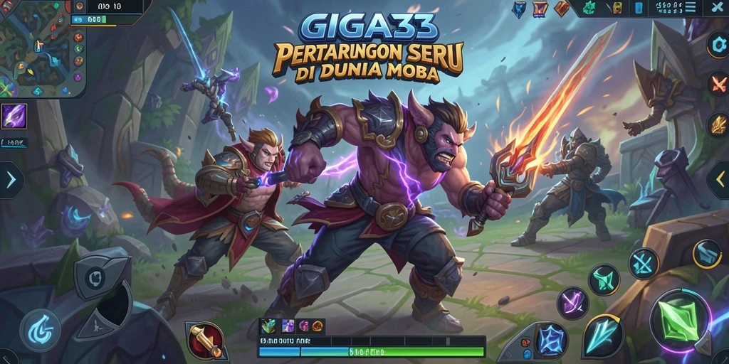 Gameplay seru GIGA33 dengan aksi taktis dan strategi.