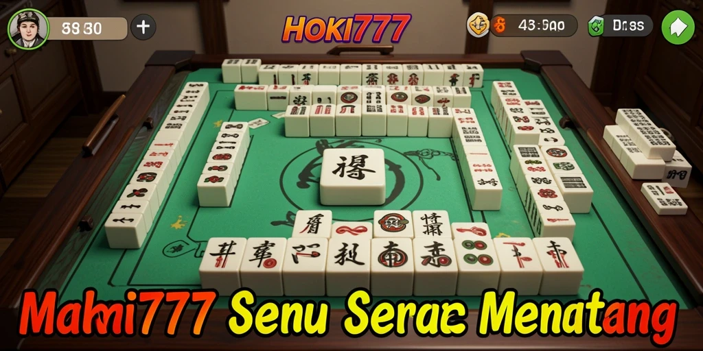 Gameplay HOKI777 dengan ubin Mahjong yang menarik.