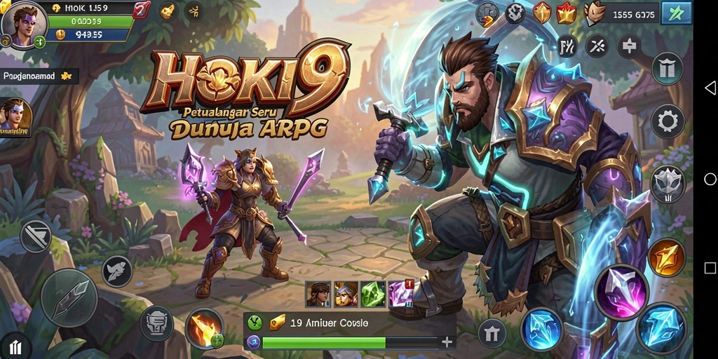 Tangkapan layar HOKI9 memperlihatkan aksi pertarungan yang mendebarkan dalam dunia ARPG.