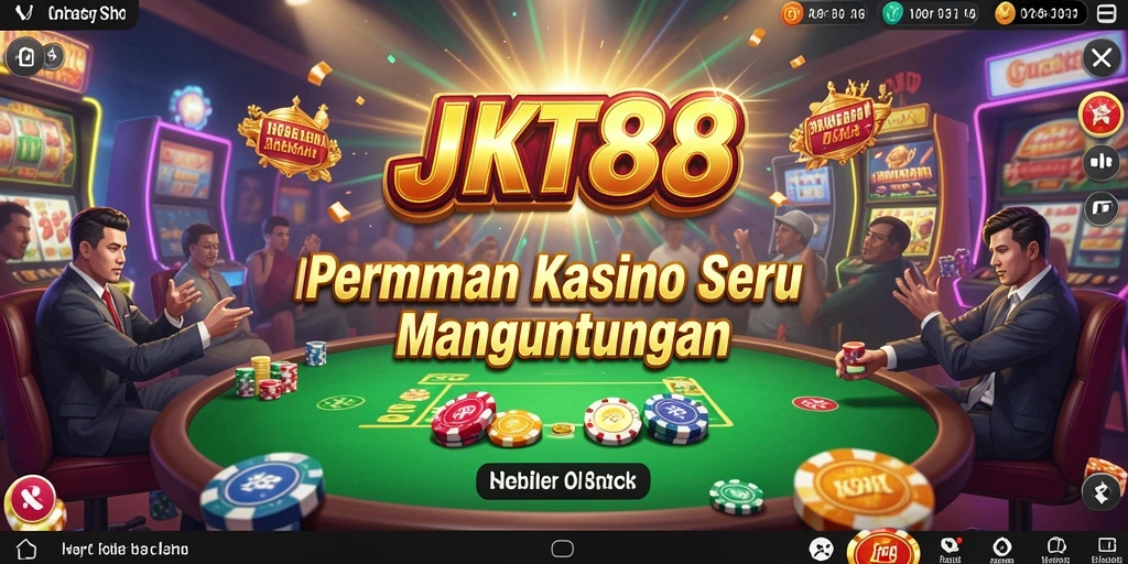 Tampilan gameplay menarik dari JKT88 dengan elemen Kasino yang memukau.
