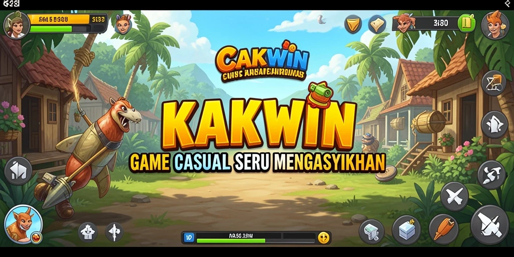 Tampilan gameplay KAKWIN yang menarik dan menyenangkan.