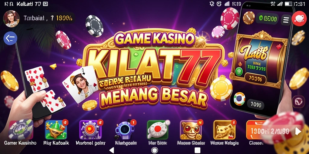 Tampilan gameplay KILAT77 yang mengasyikkan dan penuh warna.