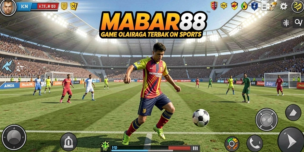 Tampilan gameplay MABAR88 yang seru dan menegangkan dalam olahraga.
