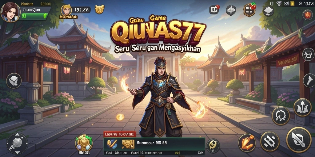 Screenshot gameplay QiuQiu yang menarik dan penuh aksi.