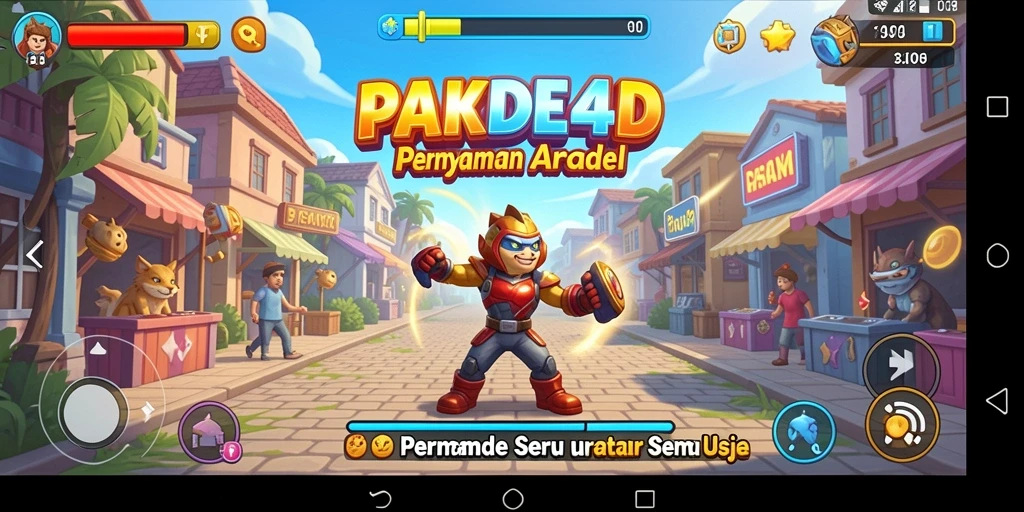 Gambaran menarik dari gameplay PAKDE4D yang seru.
