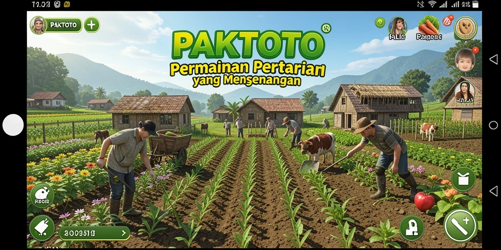 Tampilan gameplay seru dari PAKTOTO yang penuh warna.