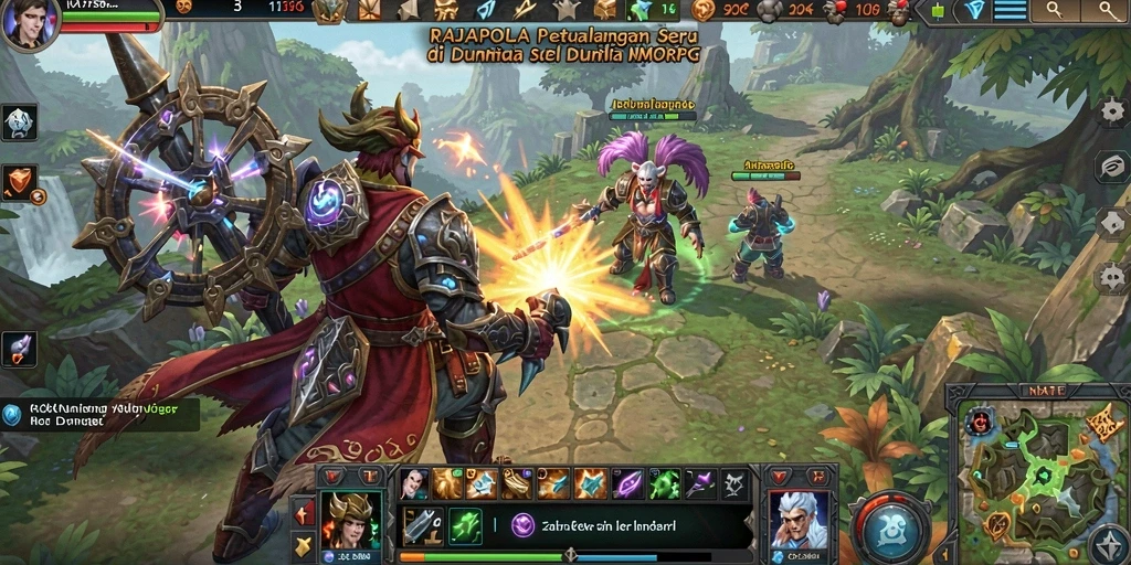 Tampilan menarik dari gameplay RAJAPOLA yang penuh aksi dan petualangan.