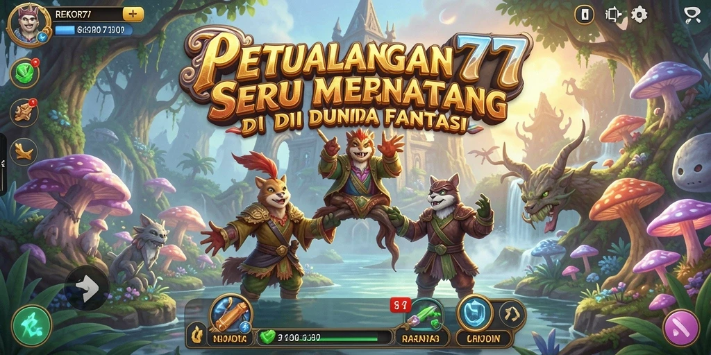 Tampilan mengesankan dari gameplay petualangan REKOR777