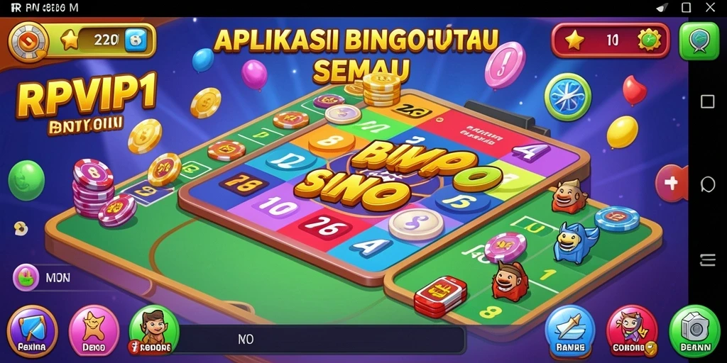 Tampilan gameplay Bingo yang seru dan menarik.