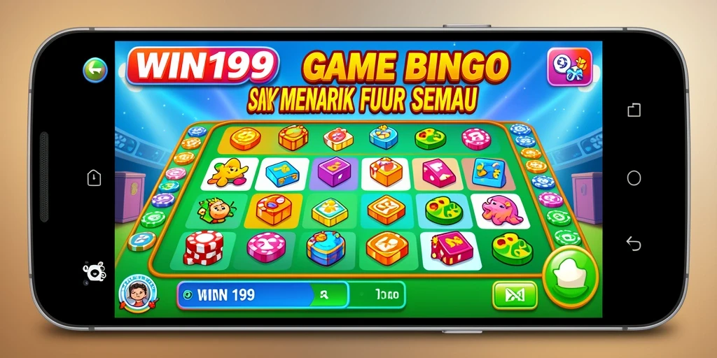 Gameplay Bingo yang seru dan interaktif di WIN199.